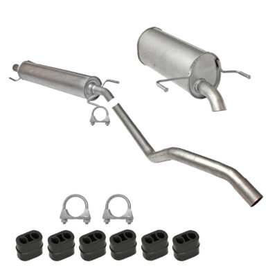 Zestaw tłumików do Opel Astra III 1.6i 1.8i 77KW 92KW 04-10