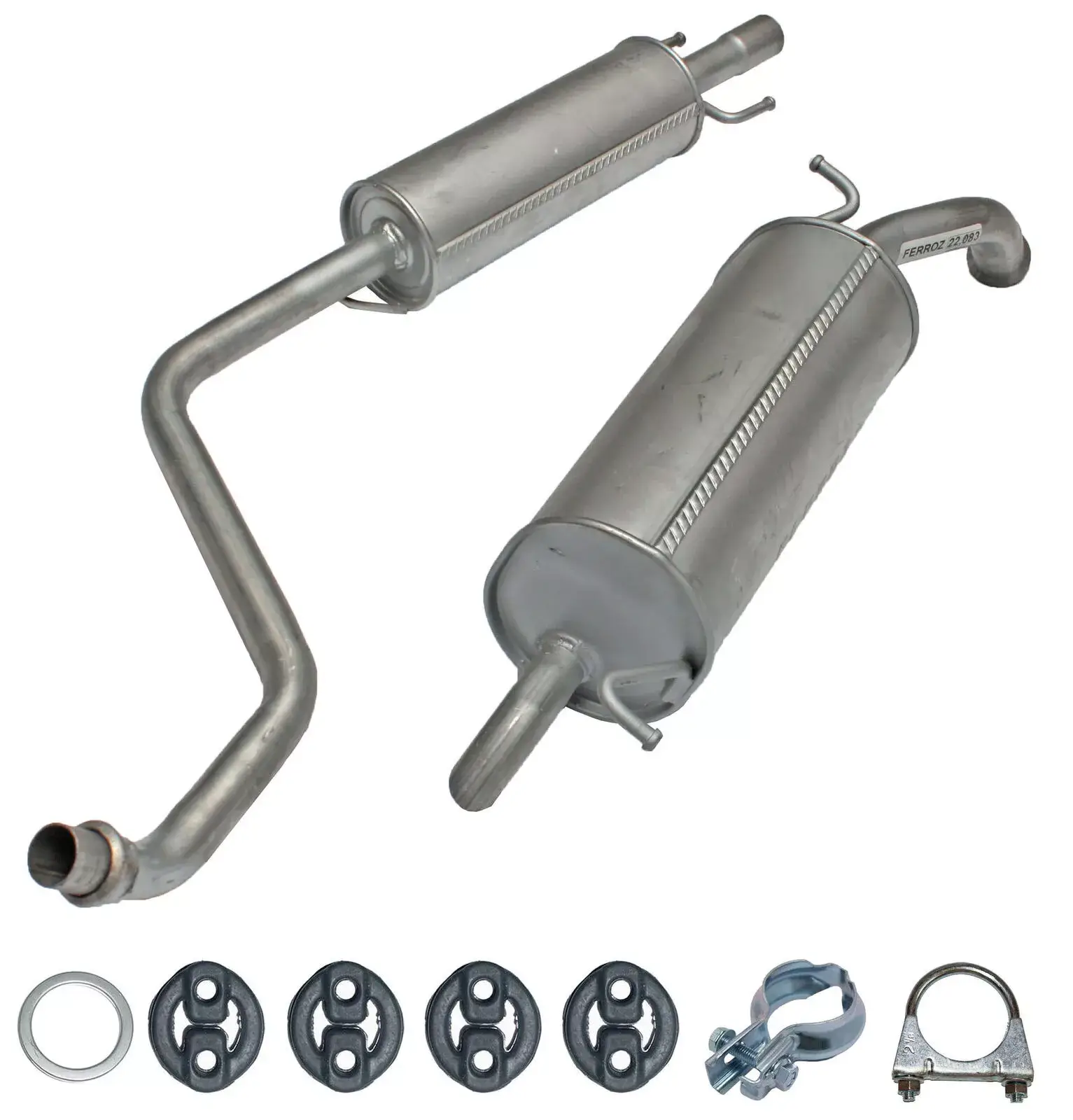 Zestaw tłumików do Toyota Yaris 1.3 16V