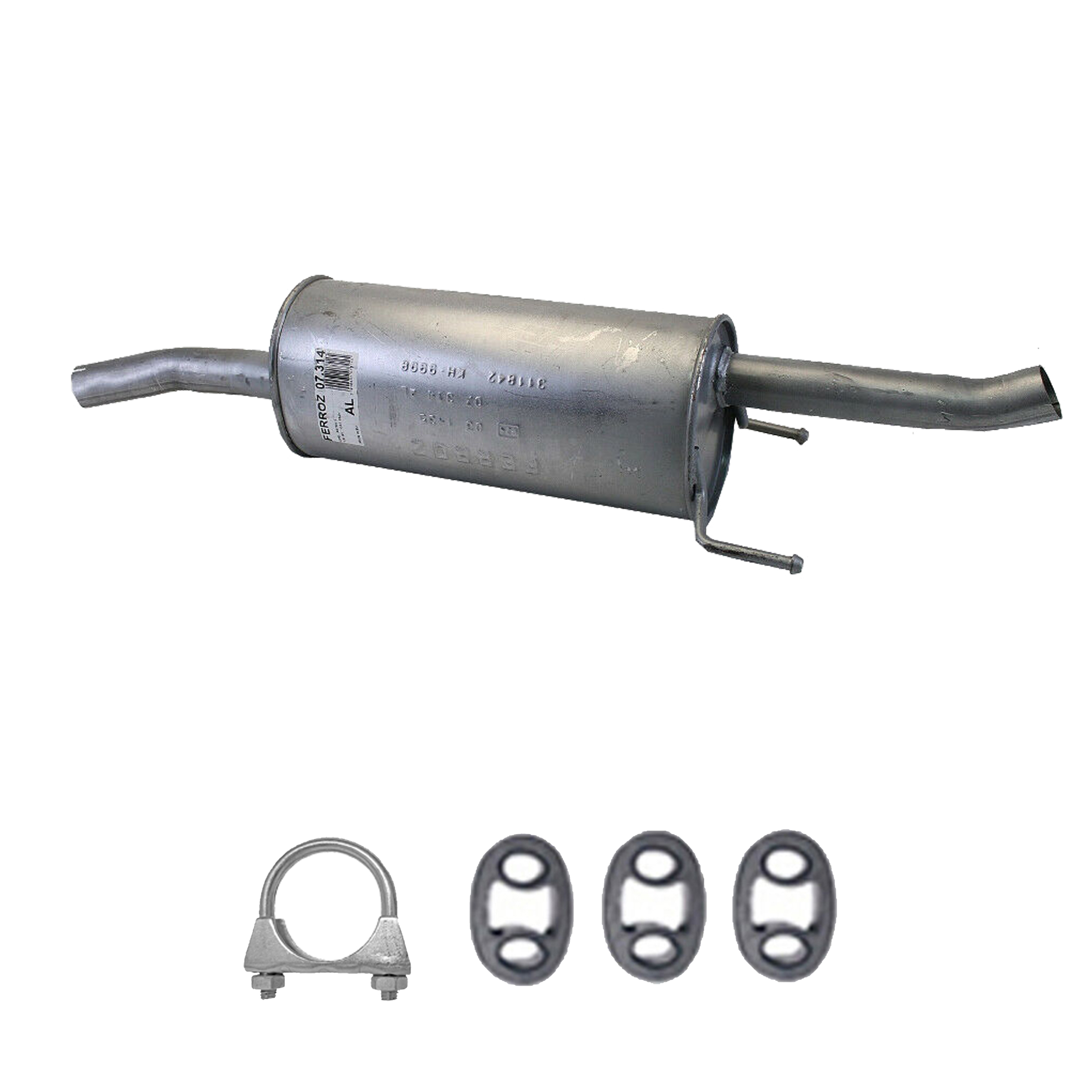 Tłumik końcowy do Opel Astra II 1.4 1.6 1.7D 1.8 03-04 - obrazek 3