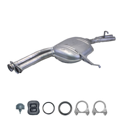 Tłumik środkowy do Mercedes W126, 300SEL S KLASA 85-