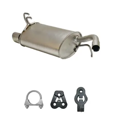 Tłumik końcowy do Smart FORFOUR 1.3 04-