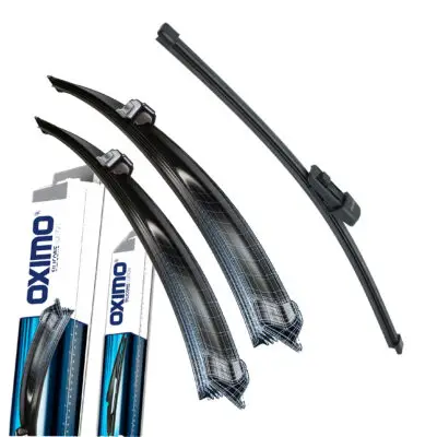 Zestaw wycieraczek do Skoda Yeti, VW GOLF 6 5K+TYŁ