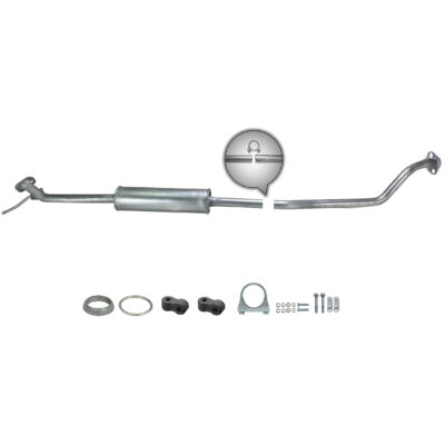 Tłumik końcowy Opel Agila B/Suzuki Splash 1.0i 08-