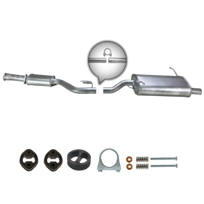 Tłumik końcowy BMW E36 Compact 316i, 318TI od 1994