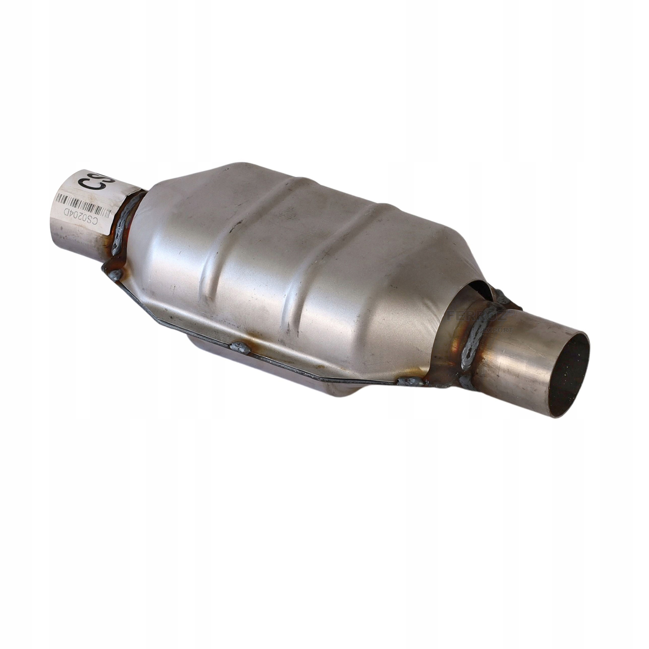 Katalizator Diesel uniwersalny owalny 150x93mm, dł. 360mm, 400cpsi, euro 4 - obrazek 4