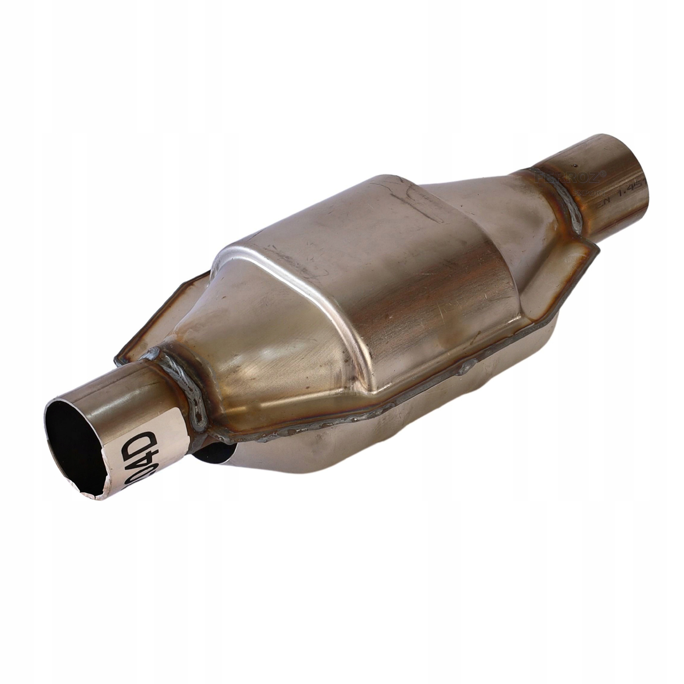 Katalizator Diesel uniwersalny owalny 150x93mm, dł. 360mm, 400cpsi, euro 4 - obrazek 3