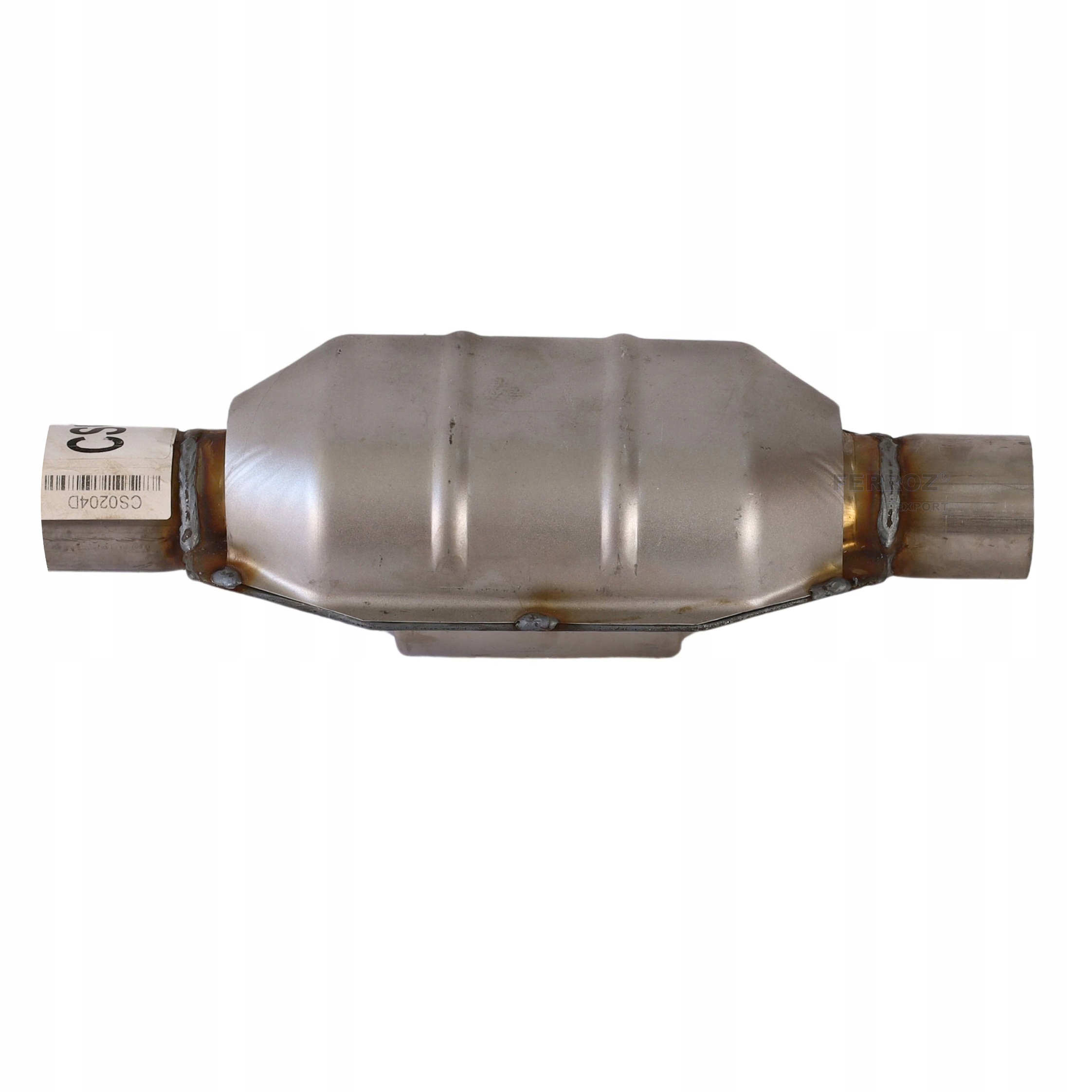 Katalizator Diesel uniwersalny owalny 150x93mm, dł. 360mm, 400cpsi, euro 4 - obrazek 2